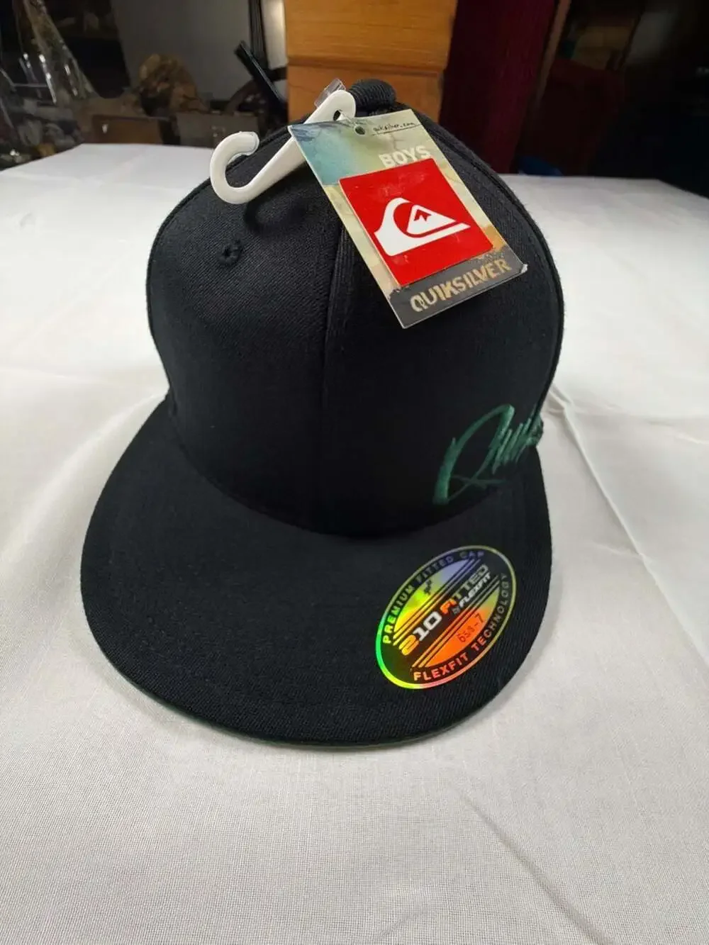 Quiksilver Boys Skiddy 210 Fitted Flexfit Cap Black